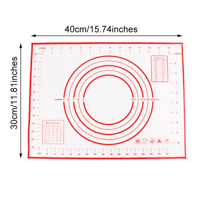 Silicone Baking Mats Sheet Pizza Dough Non-Stick Maker Holder Pastry Kitchen Gadgets Cooking Tools Utensils Bakeware Accessories