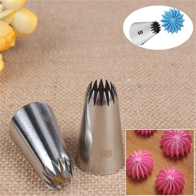 Cake Decorating Tools 1/3pcs Russian Spherical Ball Stainless Steel Icing Piping Nozzle Pastry Tips Fondant Cupcake Baking SEAAN