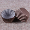 100PCS/Set Muffin Cupcake Paper Cups Cake Forms Cupcake Liner Baking Muffin Box Cup Case Party Tray Cake Mold Decorating Tools