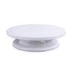 DIY Rotating Cake Baking Tool Cake Stand Cake Plastic Cake Rotary Table Turntable  Decorating Baking Tool 7*28Cm 10 Inch