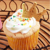 10pcs And 50pcs  Baking Cake Decoration Golden Crown Birthday Card Happy Birthday Insert West Point Card