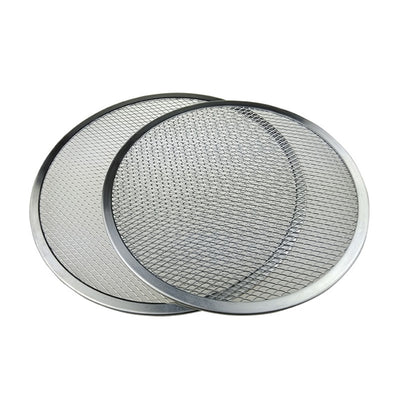 6/9/11/12/16 Inch  Round Pizza Mesh Pan Pizza Pan Net Aluminum Thicken Non-stick Net Baking Tray Kitchen Tool