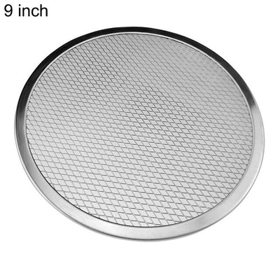 6/9/11/12/16 Inch  Round Pizza Mesh Pan Pizza Pan Net Aluminum Thicken Non-stick Net Baking Tray Kitchen Tool