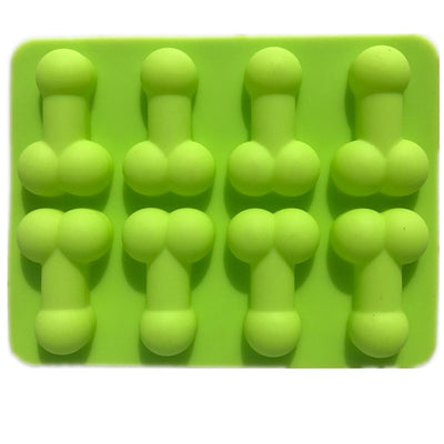 2015 Sexy Penis Cake Mold For Soap, Birthday Fondant Cake, Chocolates, Ice and Soap 8 Penis Shape Cake Mold SC1801 Free Shipping