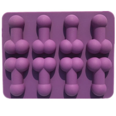 2015 Sexy Penis Cake Mold For Soap, Birthday Fondant Cake, Chocolates, Ice and Soap 8 Penis Shape Cake Mold SC1801 Free Shipping