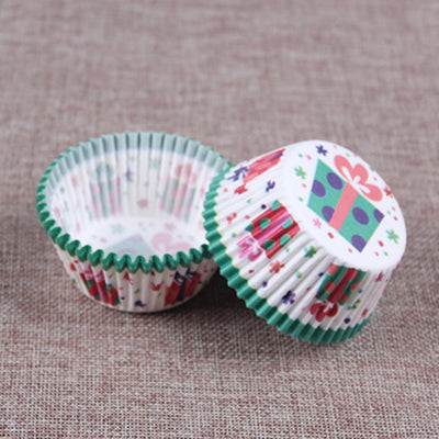 100PCS Muffins Paper Cupcake Wrappers Baking Cups Cases Muffin Boxes Cake Cup Decorating Tools Kitchen Cake Tools