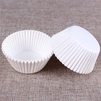 100PCS Muffins Paper Cupcake Wrappers Baking Cups Cases Muffin Boxes Cake Cup Decorating Tools Kitchen Cake Tools