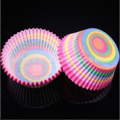 100PCS Muffins Paper Cupcake Wrappers Baking Cups Cases Muffin Boxes Cake Cup Decorating Tools Kitchen Cake Tools