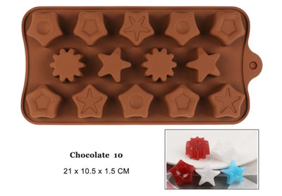 New Silicone Chocolate Mold 29 Shapes Chocolate baking Tools Non-stick Silicone cake mold Jelly and Candy Mold 3D mold DIY best