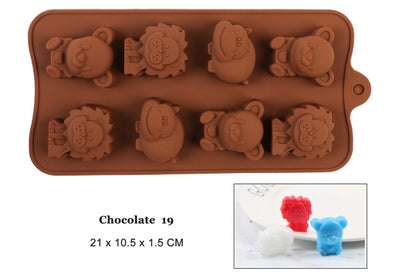 New Silicone Chocolate Mold 29 Shapes Chocolate baking Tools Non-stick Silicone cake mold Jelly and Candy Mold 3D mold DIY best